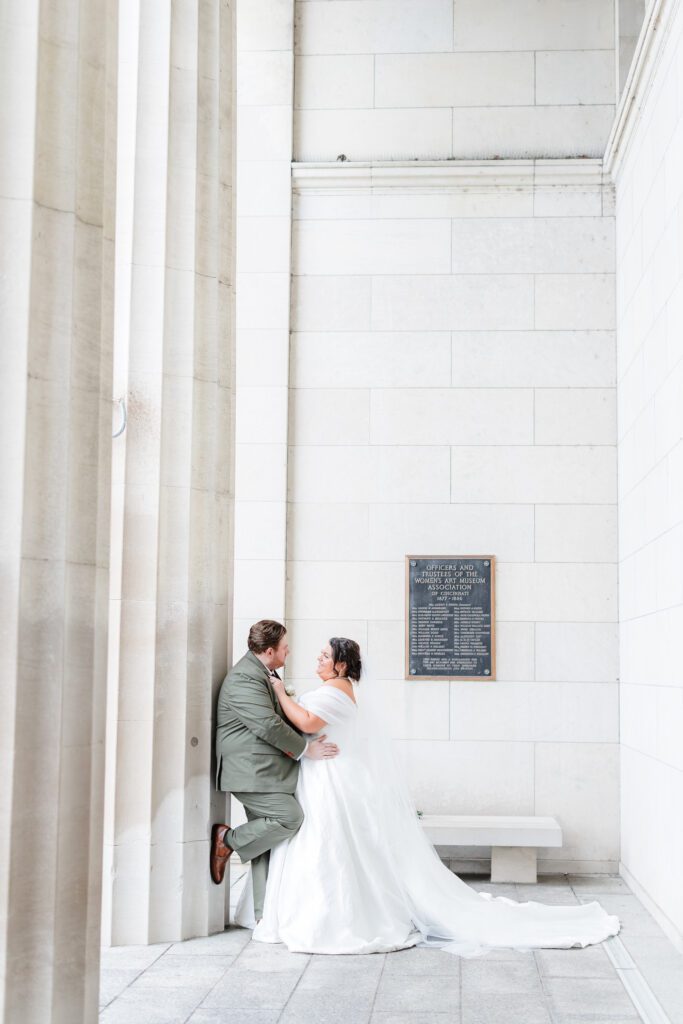 The Cincinnati Art Museum Bridal Photos